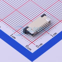 FPC连接器 1.0mm间距 8P 抽拉式 下接缩略图