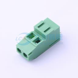 1x2P 5mm 直插 排数:1 每排P数:2【螺钉】缩略图