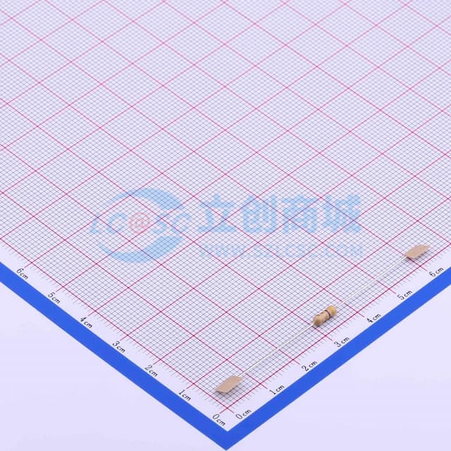 4.7Ω ±5% 250mW 碳膜电阻 【插件】实物图