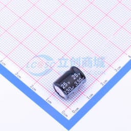330uF ±20% 25V 【引线】缩略图
