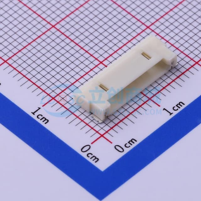 1x9P 间距:1.25mm 卧贴实物图