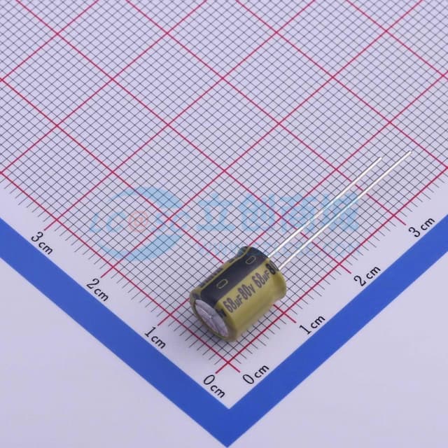 68uF ±20% 80V 【插件】实物图
