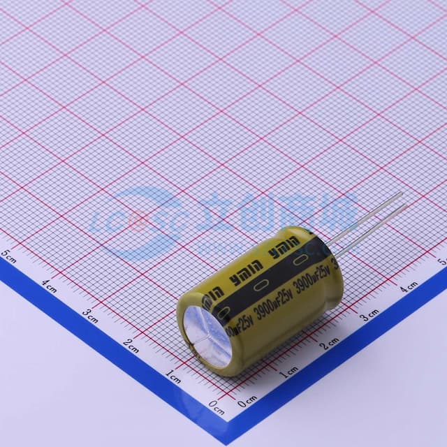 3900uF ±20% 25V 【插件】实物图