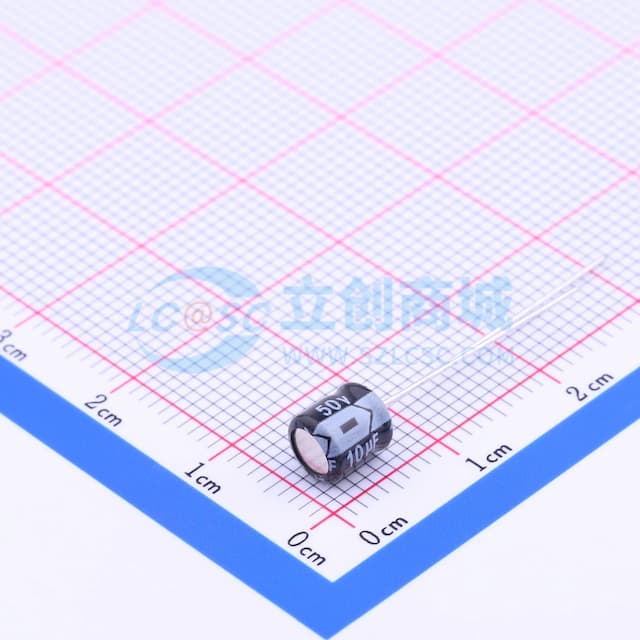 10uF ±20% 50V 【引线】实物图