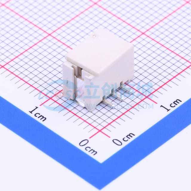 1x3P 间距:2mm 立贴 系列:PH实物图