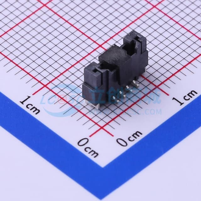 1x4P 间距:1.25mm 立贴实物图