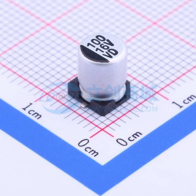 100uF ±20% 16V实物图