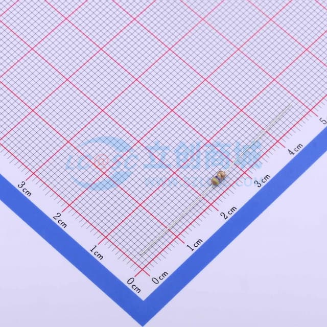 碳膜电阻 4.7Ω ±5% 125mW实物图
