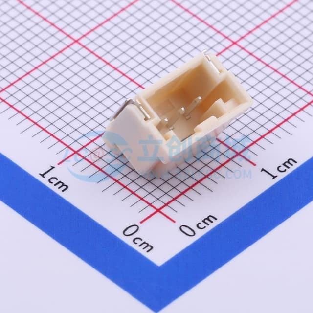 1x3P 间距:2mm 卧贴 系列:DuraClik(MX 2.0)实物图