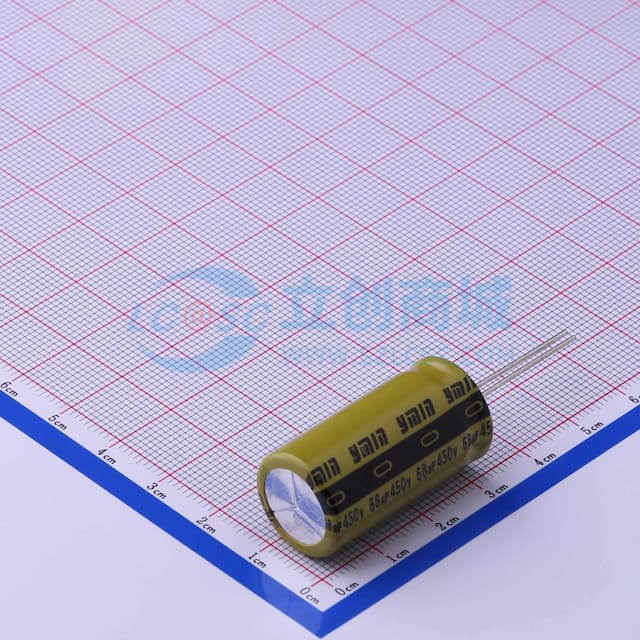 68uF ±20% 450V实物图