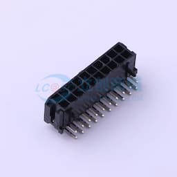 黑色 2x10P 间距:3mm 弯插【插件】缩略图