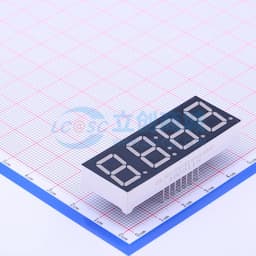4位0.56英寸蓝色数码管 共阳极 【LE】缩略图