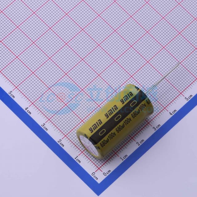 【插件】680uF ±20% 100V实物图