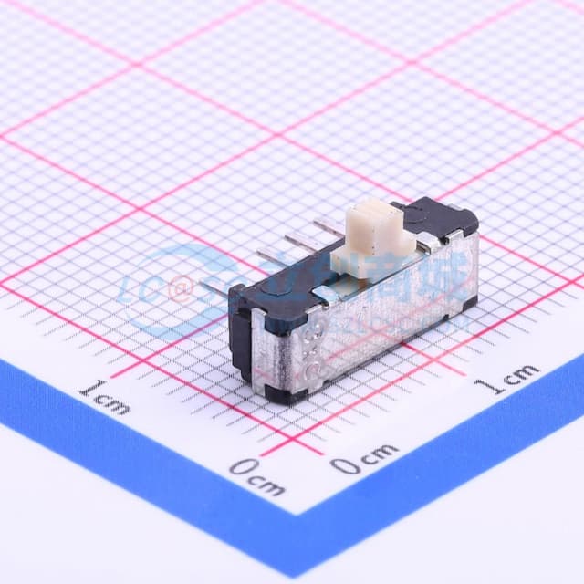 5.0(H)mm, 2.0mm-travel 滑动开关【插件】实物图