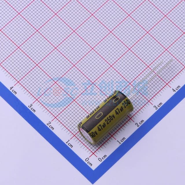 47uF ±20% 250V 【引线】实物图
