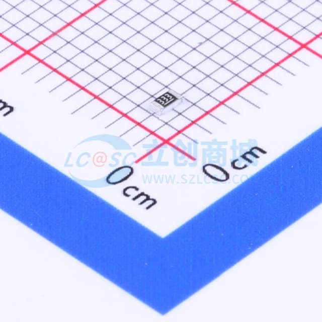 33kΩ ±1% 100mW 厚膜电阻实物图