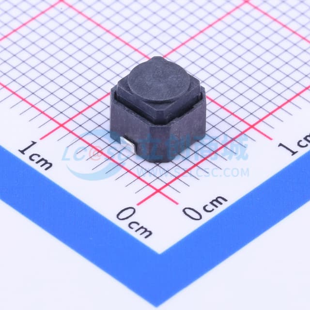 6*6*5mm 立贴 轻触开关实物图
