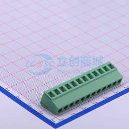 1x12P 5mm 直插 排数:1 每排P数:12【螺钉】缩略图