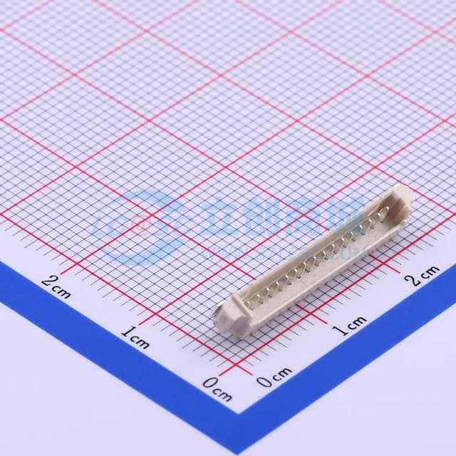 1x16P 间距:1.25mm 卧贴 系列:PicoBlade(MX 1.25)实物图