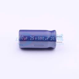 680uF ±20% 25V 剪脚3MM【引线】缩略图