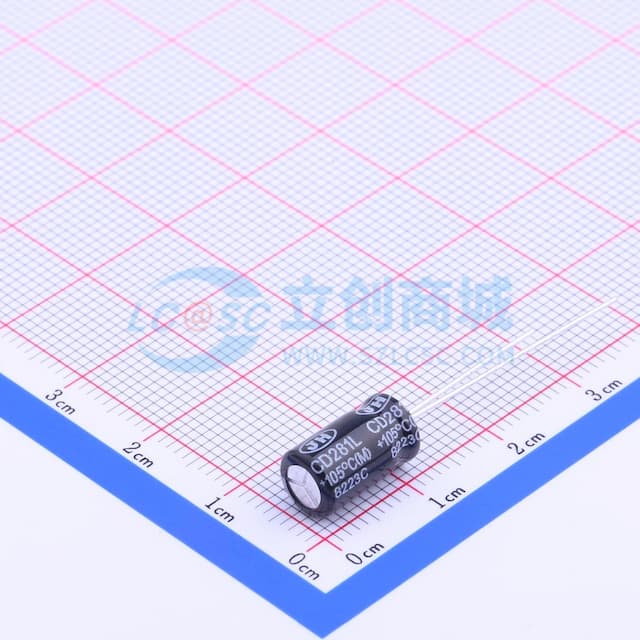 47uF ±20% 35V 【引线】实物图