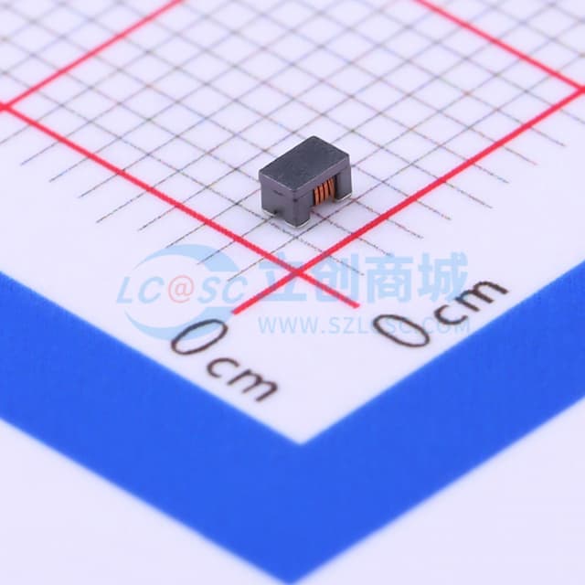 两路 0805共模滤波器 阻抗90Ω@100MHz实物图