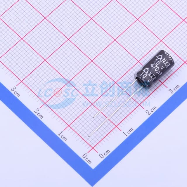 470uF ±20% 10V 【引线】实物图