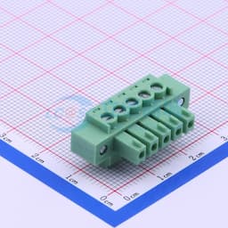 3.81mm 1x5P 排数:1 每排P数:5 螺丝固定缩略图