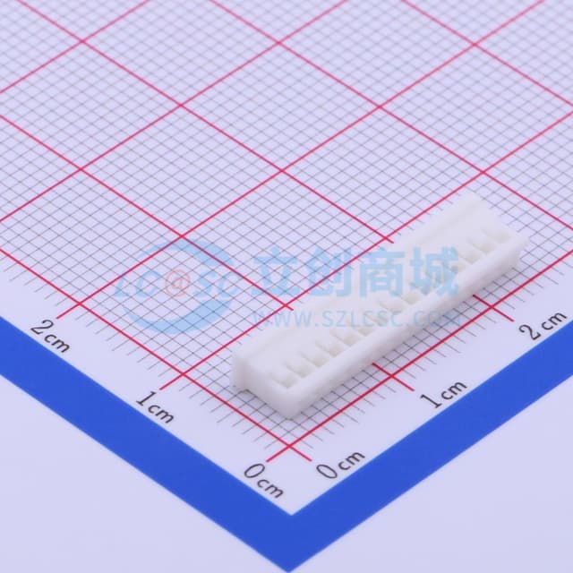 白色 1.5mm 1x15P实物图