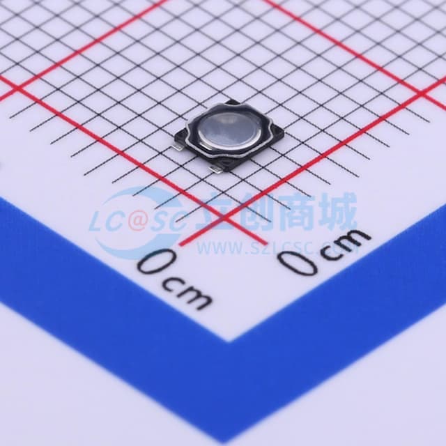 3*2.6*0.45mm 立贴 轻触开关实物图