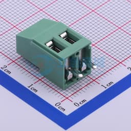 1x2P 5mm 直插 排数:1 每排P数:2 【螺钉】缩略图