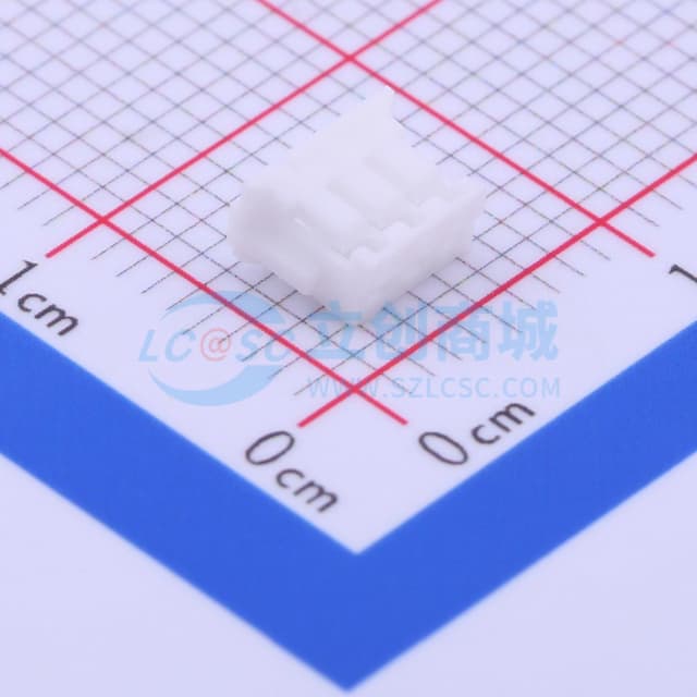 白色 1.5mm 1x3P实物图
