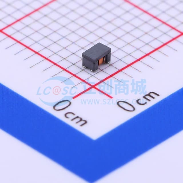 两路 贴片共模滤波器 阻抗180Ω@100MHz实物图