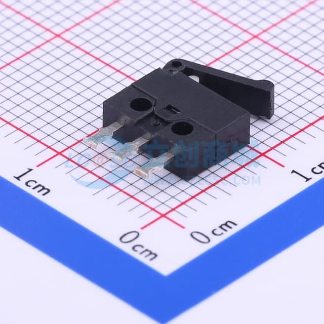 8.2*2.7*9.9mm 插件微动开关 【插件】实物图