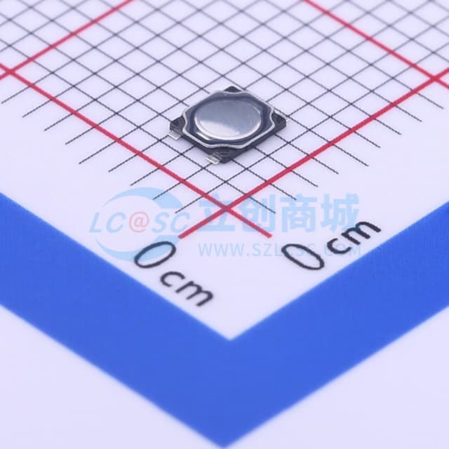 3*2.6*0.45mm 立贴 轻触开关实物图