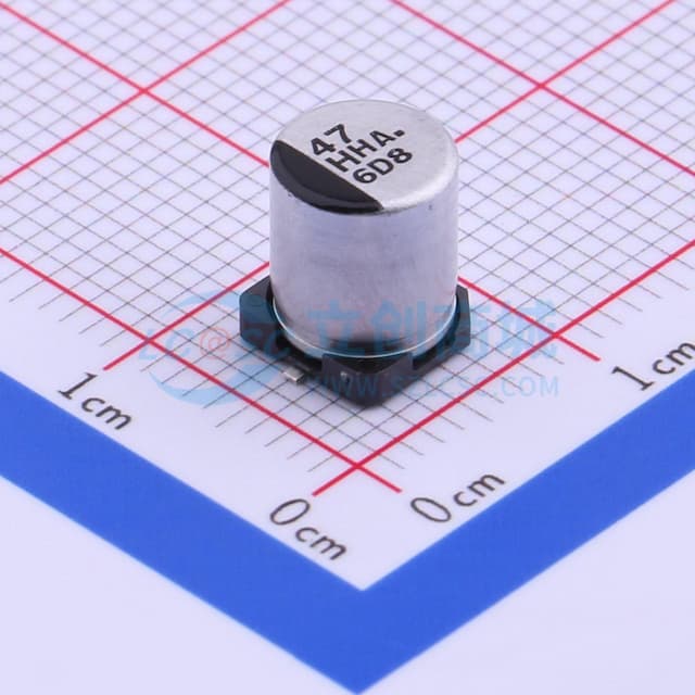47uF ±20% 50V实物图