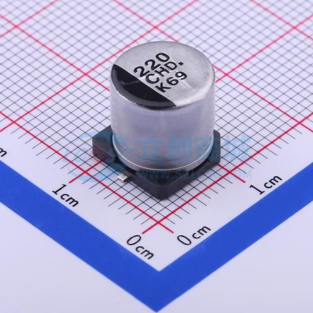 220uF ±20% 16V实物图