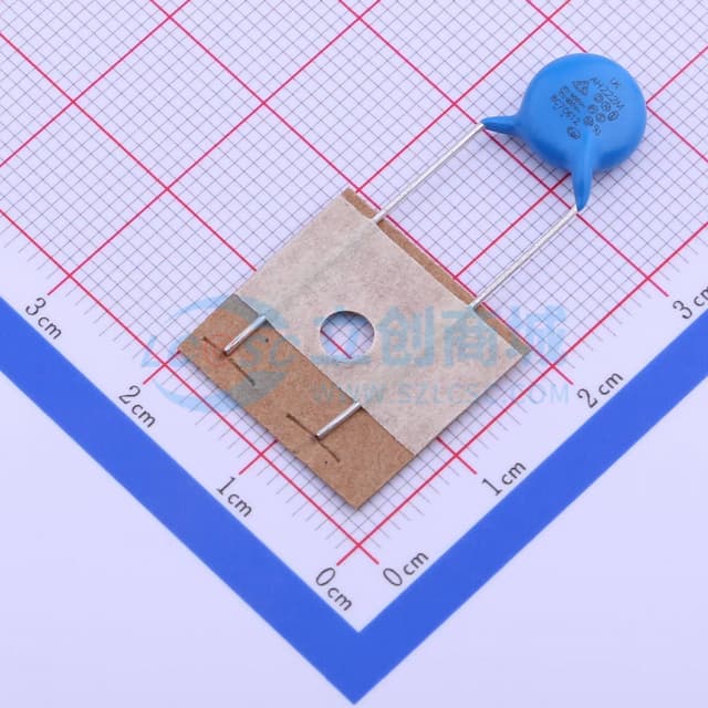 等级:X1,Y1 2.2nF ±20% 400V 【安规】实物图