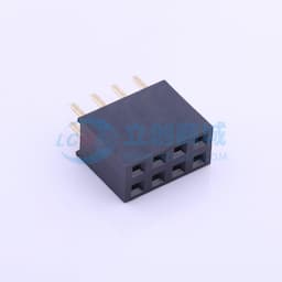 间距:2.54mm 2x4P 直插 【排针】缩略图