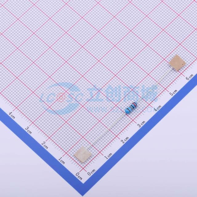 120kΩ ±1% 500mW 金属膜电阻 【插件】实物图