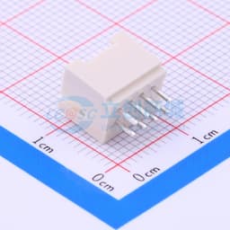 2x4P 间距:2mm 直插 系列:PH 【插件】缩略图