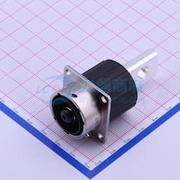 EcoMate 插座，8mm 单针触点，扁孔型，法兰壁装 【插件】缩略图