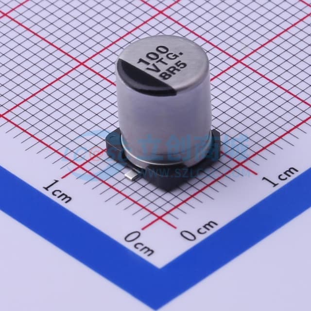 100uF ±20% 35V实物图
