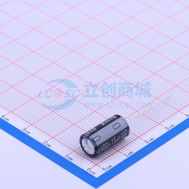 15uF ±20% 400V 【插件】实物图