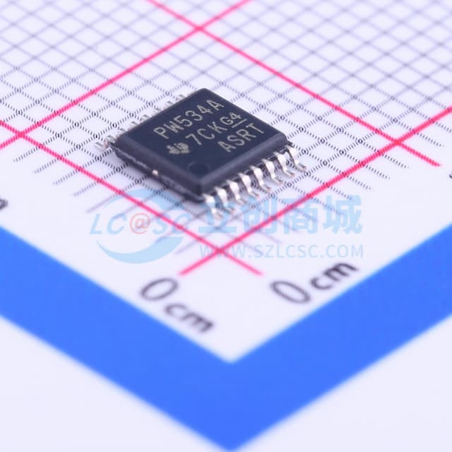 TCA9534A 低电压8位I²C和SMBUS低功耗I/O扩展器，带中断输出和配置寄存器实物图
