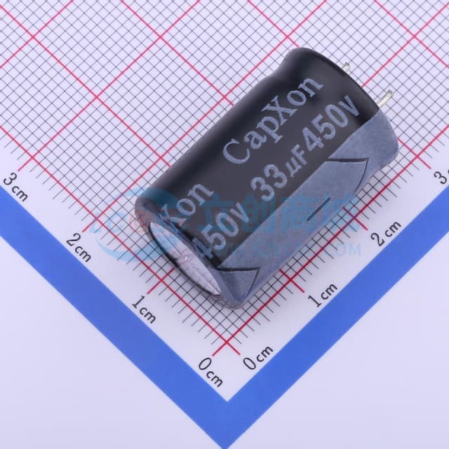 33uF ±20% 450V 【插件】实物图