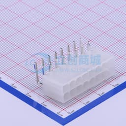 2x8P 间距:4.2mm 弯插 【插件】缩略图