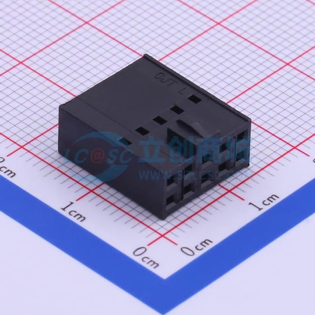 2.54mm 2x5P实物图