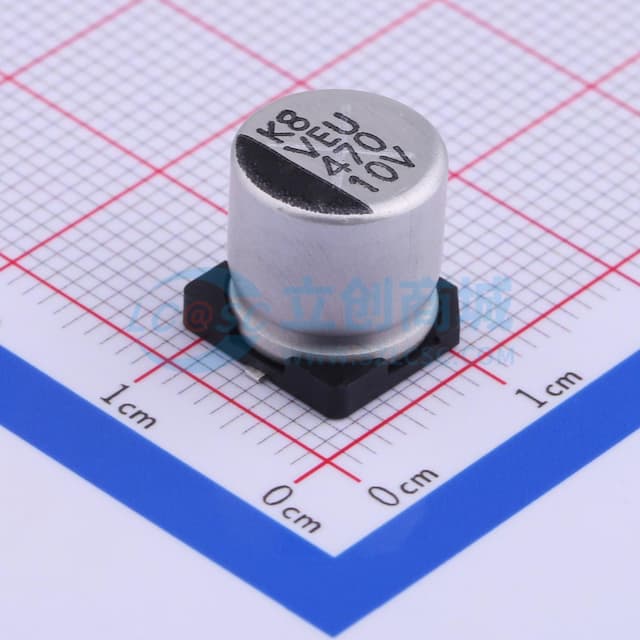 470uF ±20% 10V实物图