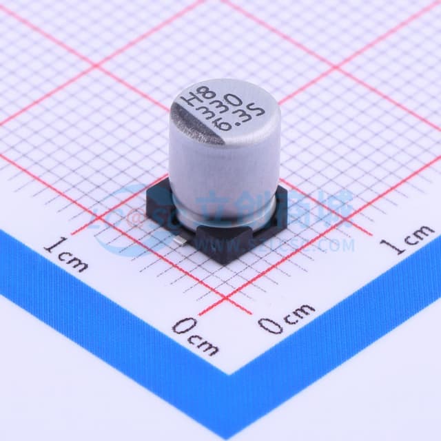 330uF ±20% 6.3V实物图